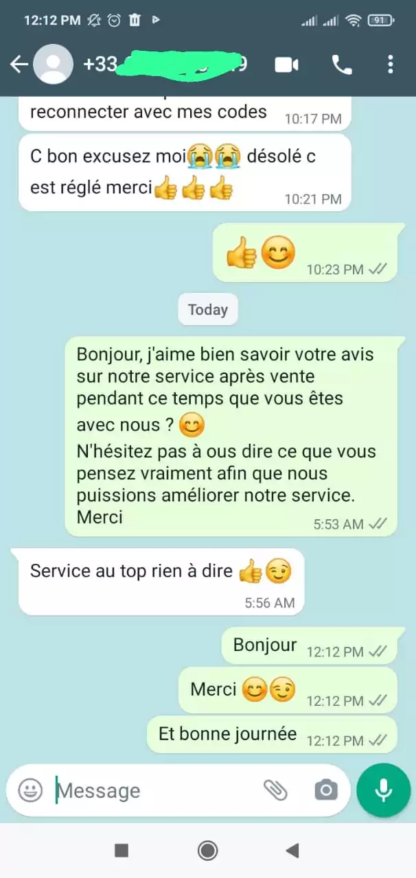 Avis client abonnement IPTV pas cher